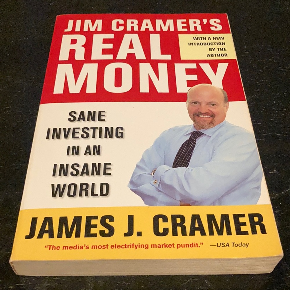 Jim Cramer’s Real Money paperback book excellent used condition